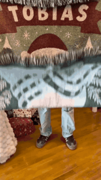 Custom Pet Christmas Blanket